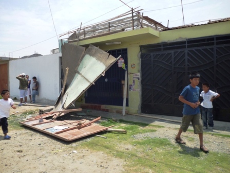 mujer atropellada casa